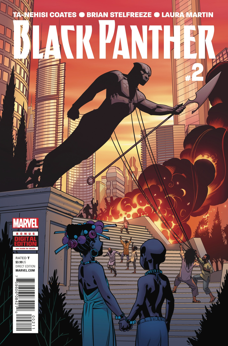Illustration for article titled Marvel exclusive: T’Challa stands up for his people in Ta-Nehisi Coates’ Black Panther #2